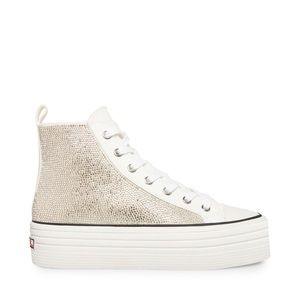 Steve Madden Berker Rhinestone High Top Sneakers